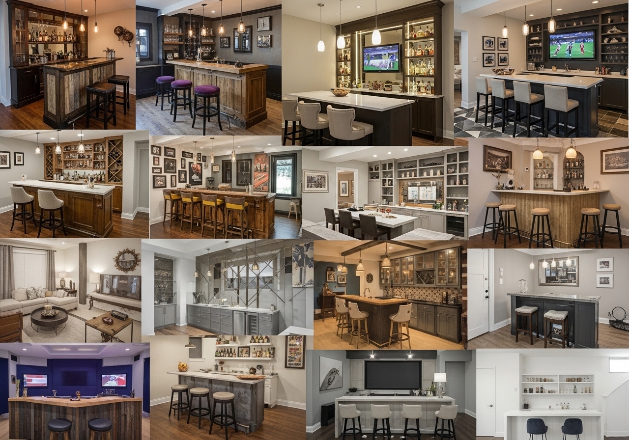 28 Brilliant Basement Bar Ideas You’ll Love