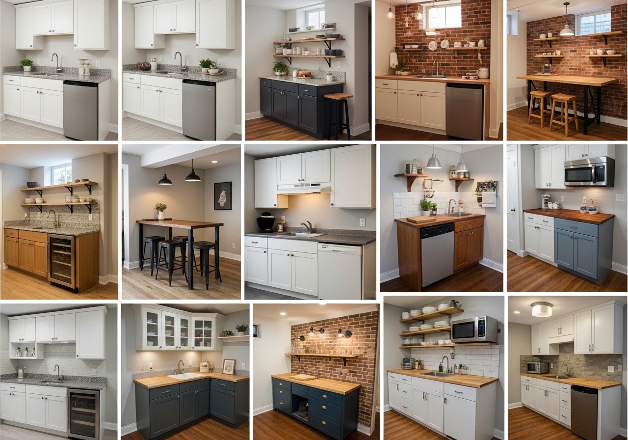 25 Best Basement Kitchenette Ideas: Inspiration for Every Style & Budget