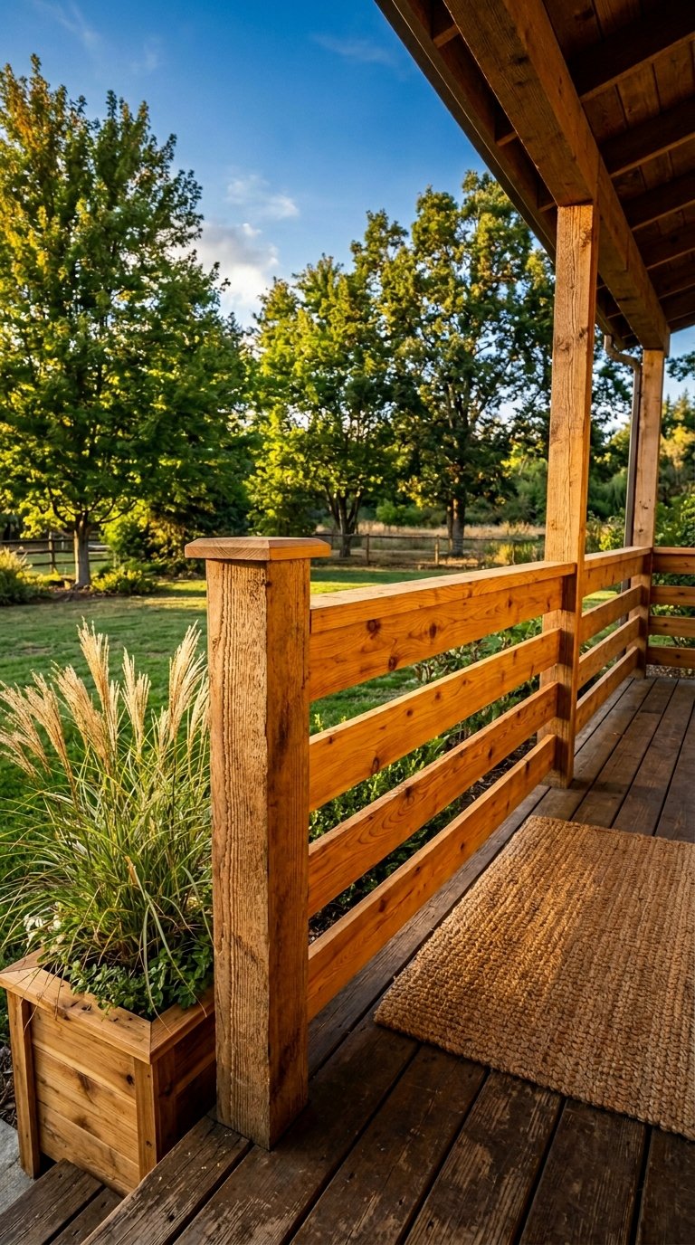 Nesting Full Railing 27 Farmhouse Porch Railings Ideas That Look Polished – Bloomora Nest