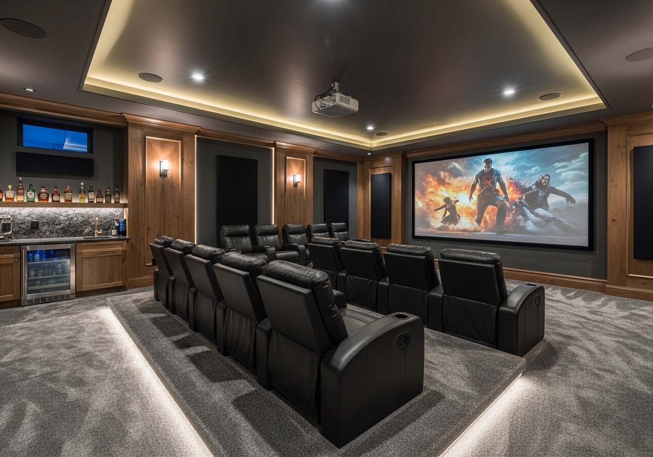 29 Home Theater Ideas Basement Inspiration