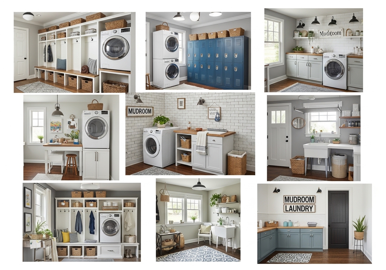 28 Mudroom Laundry Room Combo Ideas