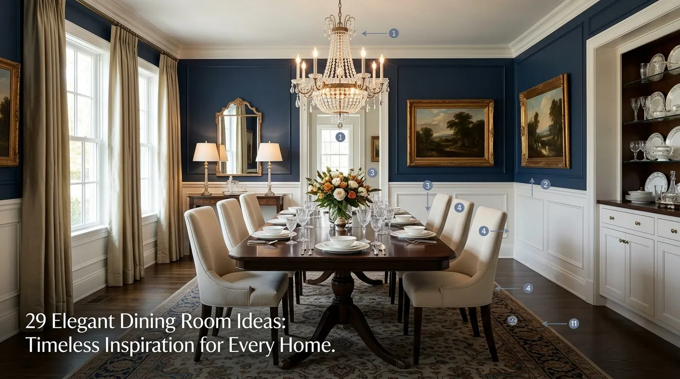 29 Elegant Dining Room Ideas: Timeless Inspiration for Every Home ...