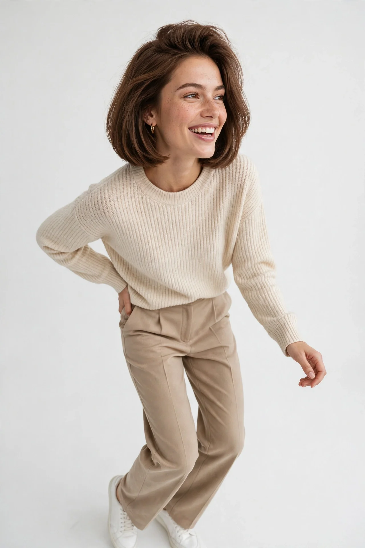 Root-Lift Mousse Bob for Flat Crowns