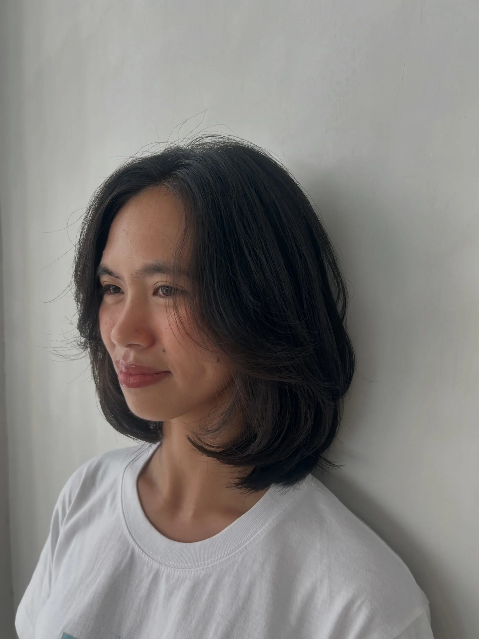 Micro-Layered Short Bob for Fine Hair