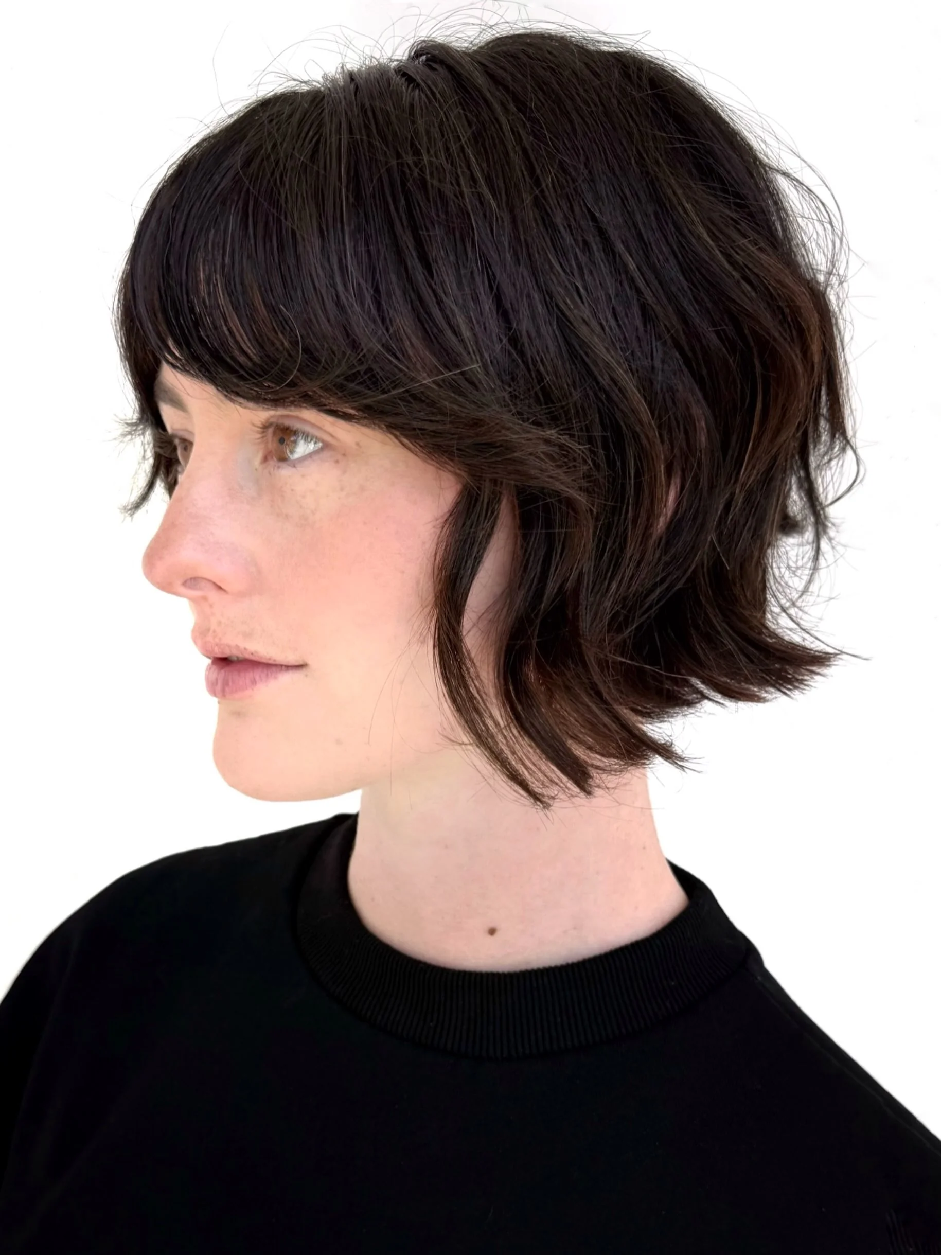 Wash-and-Go Air-Dry Short Bob